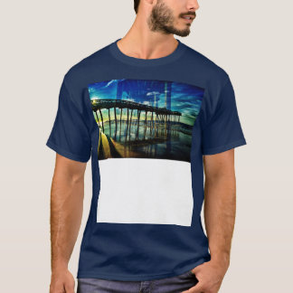 T-shirt La jetée au lever du soleil