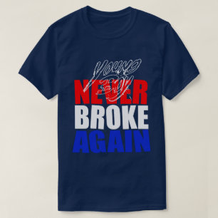 T-shirt La jeune famille ne s'est plus jamais cassée