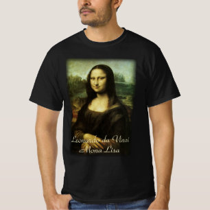 T-shirt La Joconde de Léonard de Vinci, Art de la Renaissa