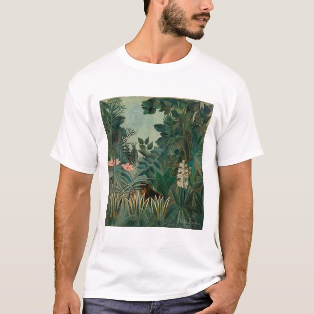 T-shirt La jungle équatoriale (Devant)