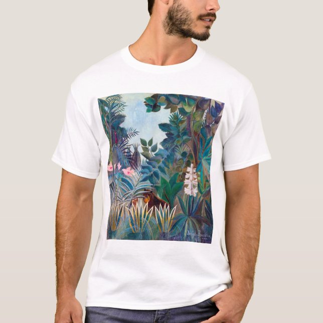 T-shirt La jungle équatoriale, Rousseau (Devant)