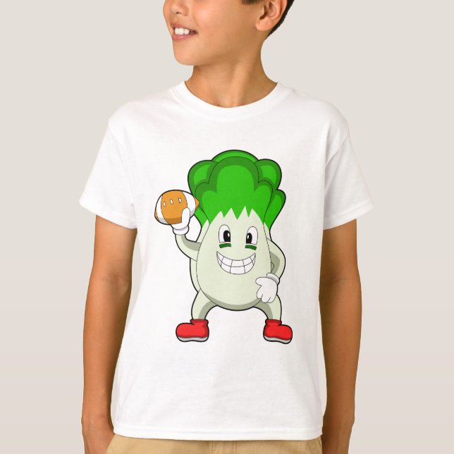 T-shirt La laitue au football (Devant)
