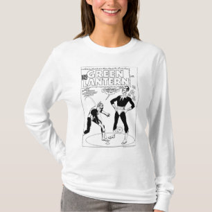 T-shirt La lanterne verte enlève l'anneau, noir et blanc