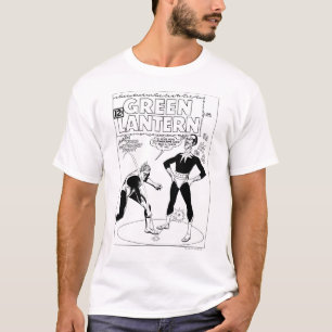 T-shirt La lanterne verte enlève l'anneau, noir et blanc