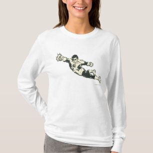 T-shirt La lanterne verte poinçonne la grunge