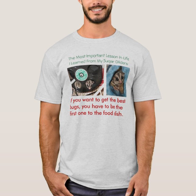 T-shirt La leçon la plus importante dans la vie (Devant)