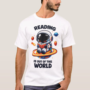 T-shirt La lecture est hors de ce monde