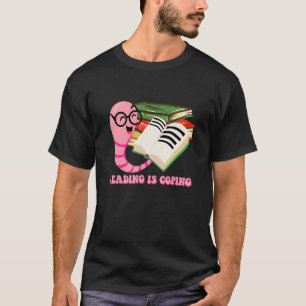 T-shirt La lecture est la copie Introvert Bookworm Antisoc