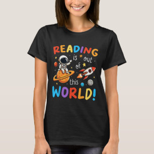 T-shirt La Lecture Est Sortie De Ce Monde Espace Drôle Liv