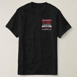 T-shirt La Légende A Officiellement Retraité Une Retrait