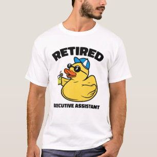 T-shirt La Légende A Retraité L'Assistant Exécutif