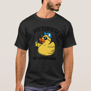 T-shirt La Légende A Retraité L'Entrepreneur