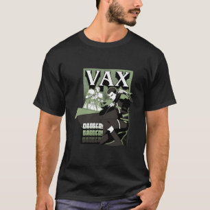 T-shirt La Légende De Vox Machina Vax Avec Dagger