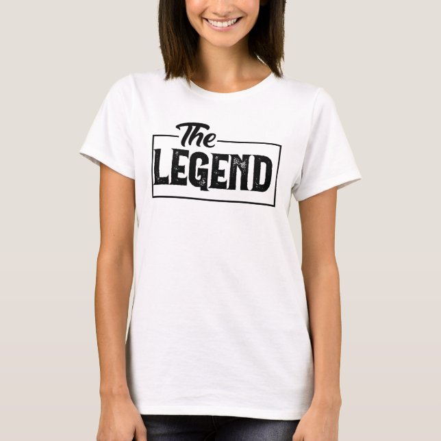 T-shirt La Légende Fête des Mères (Devant)
