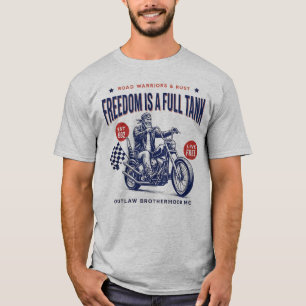 T-shirt La liberté, c'est un réservoir plein – Vintage mot