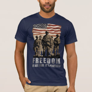 T-shirt La liberté patriotique n'est pas gratuite, elle es