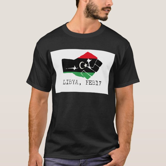 T-shirt la Libye (Devant)