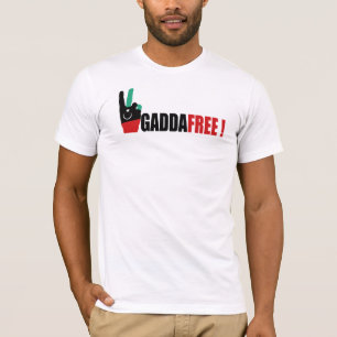 T-shirt La Libye libèrent de Gaddafi - Kadhafi