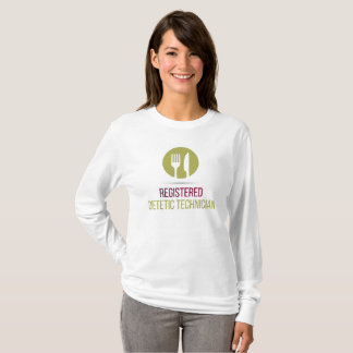 T-shirt La longue douille des femmes diététiques