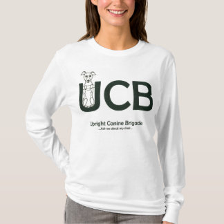 T-shirt La longue pièce en t gainée des dames canines
