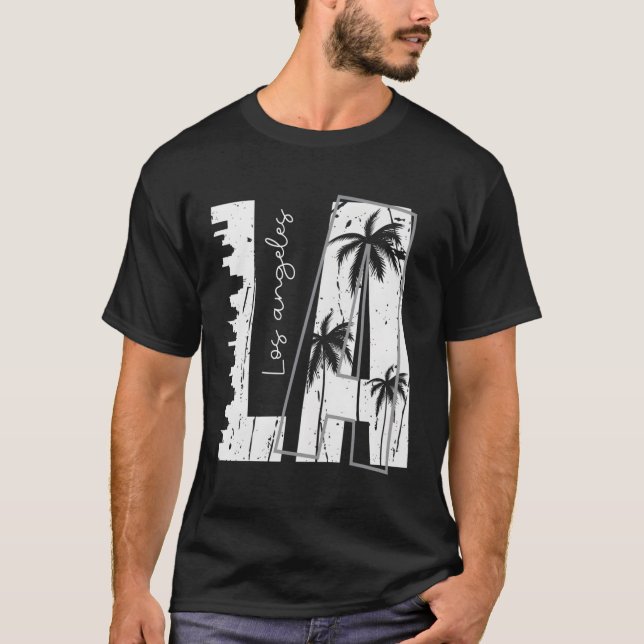 T-shirt La Los Angeles (Devant)