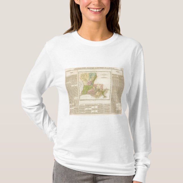 T-shirt La Louisiane USA (Devant)