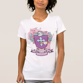 T-shirt La lumière T des femmes de Crest_Wisconsin de