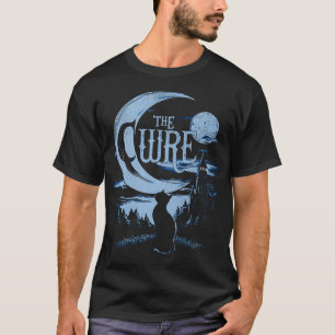 T-shirt La lune de chat soignée