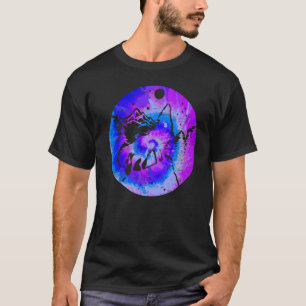 T-shirt La Lune Et Le Loup Loups La Faune Animaux Sauvages