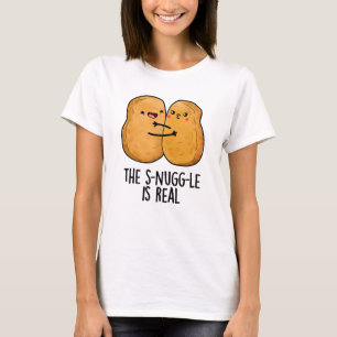 T-shirt La Lutte Est Vraiment Drôle Nugget Pun