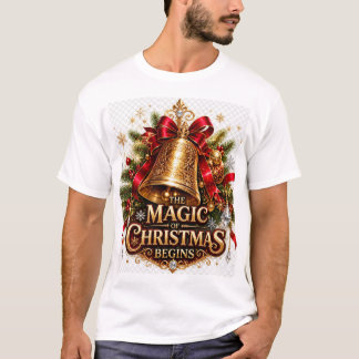T-shirt **La magie de Noël commence**