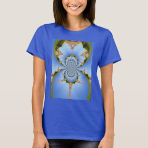 T-shirt La magie de Paris : Design de tour Eiffel géométri