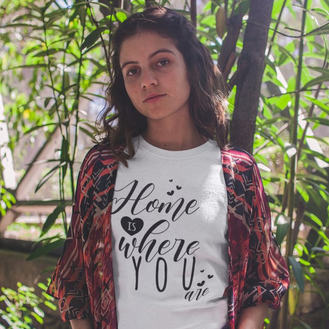 T-shirt La maison où VOUS êtes (Créateur téléchargé)