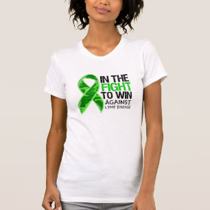 T-shirt La maladie de Lyme - combat à gagner