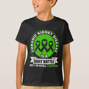 T-shirt La Maladie Du Rein Chronique Est Une Conscience De