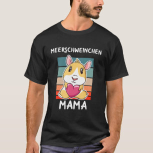 T-shirt La Mama Du Cochon De Guinée Pour Le Cochon De Guin