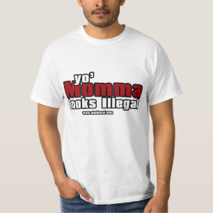 T-shirt la maman de yo semble illégale