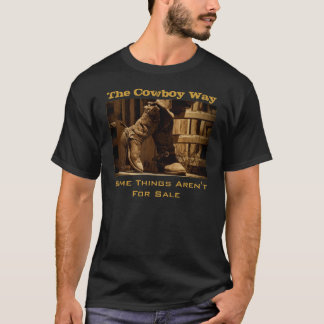 T-shirt La manière de cowboy