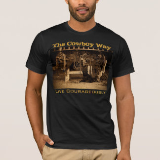T-shirt La manière de cowboy