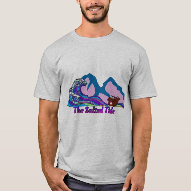 T-shirt La Marée impacte la Caroline du Nord (Devant)