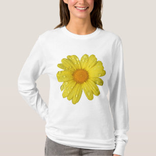 T-shirt La marguerite jaune dans la pluie