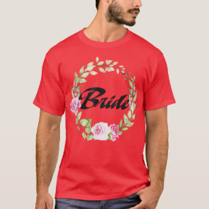 T-shirt La mariée Fleur Enterrement de vie de jeune fille