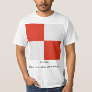 T-shirt La marine marque la chemise (uniforme), homme