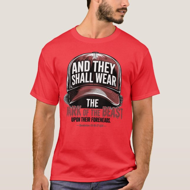 T-shirt La marque de la bête (Devant)