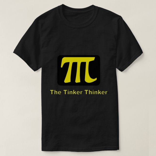 T-shirt La marque Tinker Thinker T-Shirt.png (Design devant)