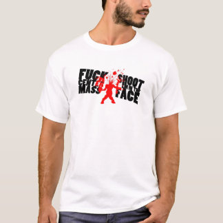 T-shirt La masse centrale de F@#%, fin de support de