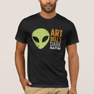 T-shirt La matière foncée de Bell d'art (tête étrangè