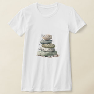 T-shirt La méditation équilibre la pleine conscience