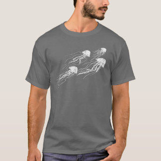 T-shirt La méduse silhouette le tee - shirt foncé