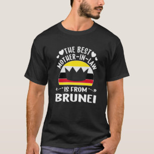 T-shirt La Meilleure Belle-Mère Est Les Mères Brunéiennes